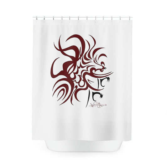 Sandstorm Polyester Shower Curtain