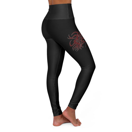 Sandstorm High Waisted Yoga Leggings (AOP)